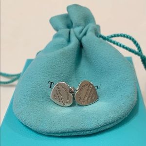 Tiffany & Co. Medium heart tag earrings